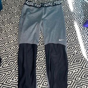 mesh nike leggings